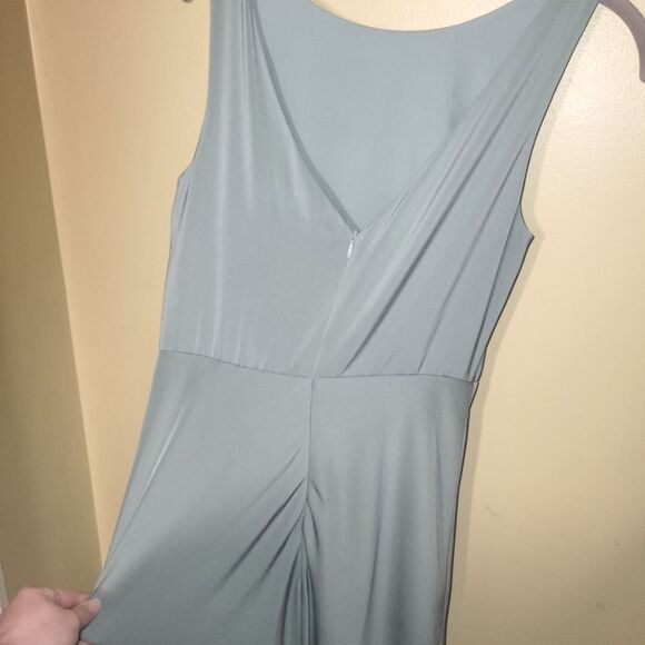 New Baltic Born Eucalyptus Green High Neck Sleeveless Maxi Dress Small - Picture 4 of 12